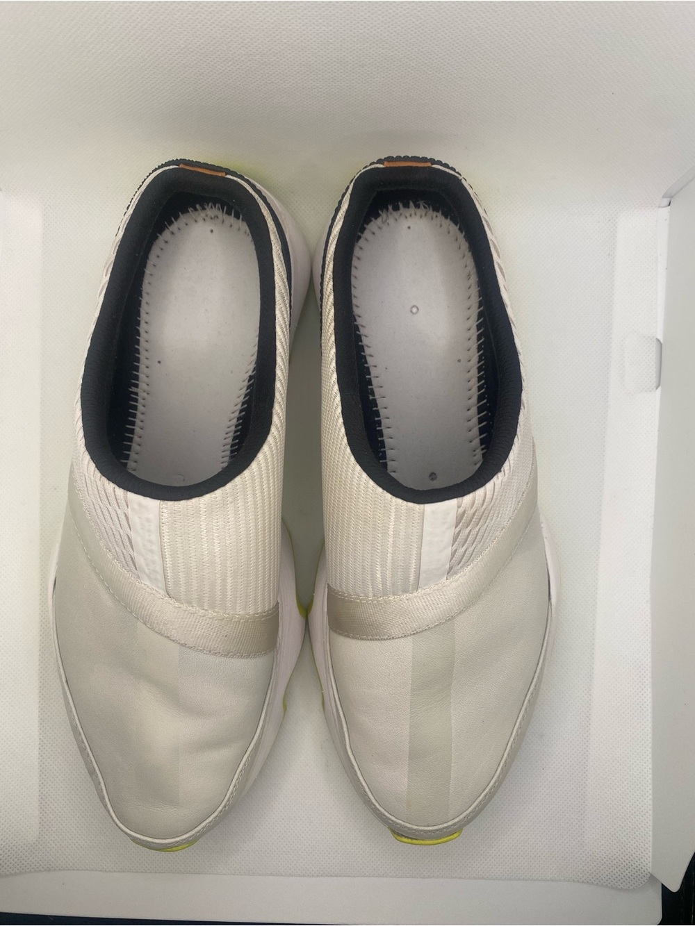 SOREL Kinetic Impact II Mule Slip-On Sneakers Women’s Size 8 Sea-Salt/Radiation